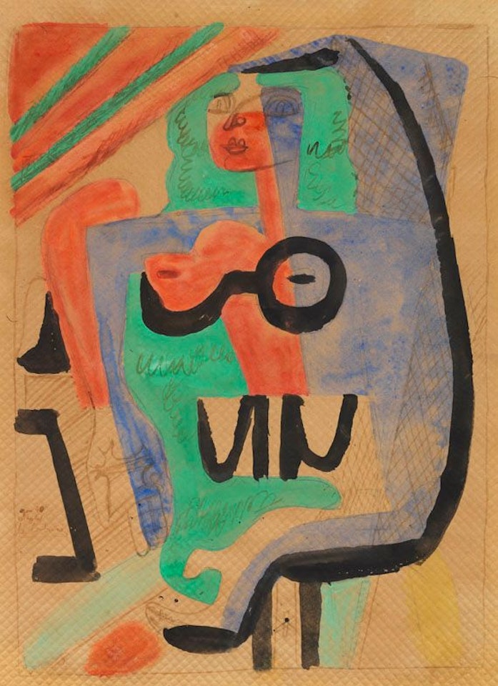 Ozon, femme assise by Le Corbusier