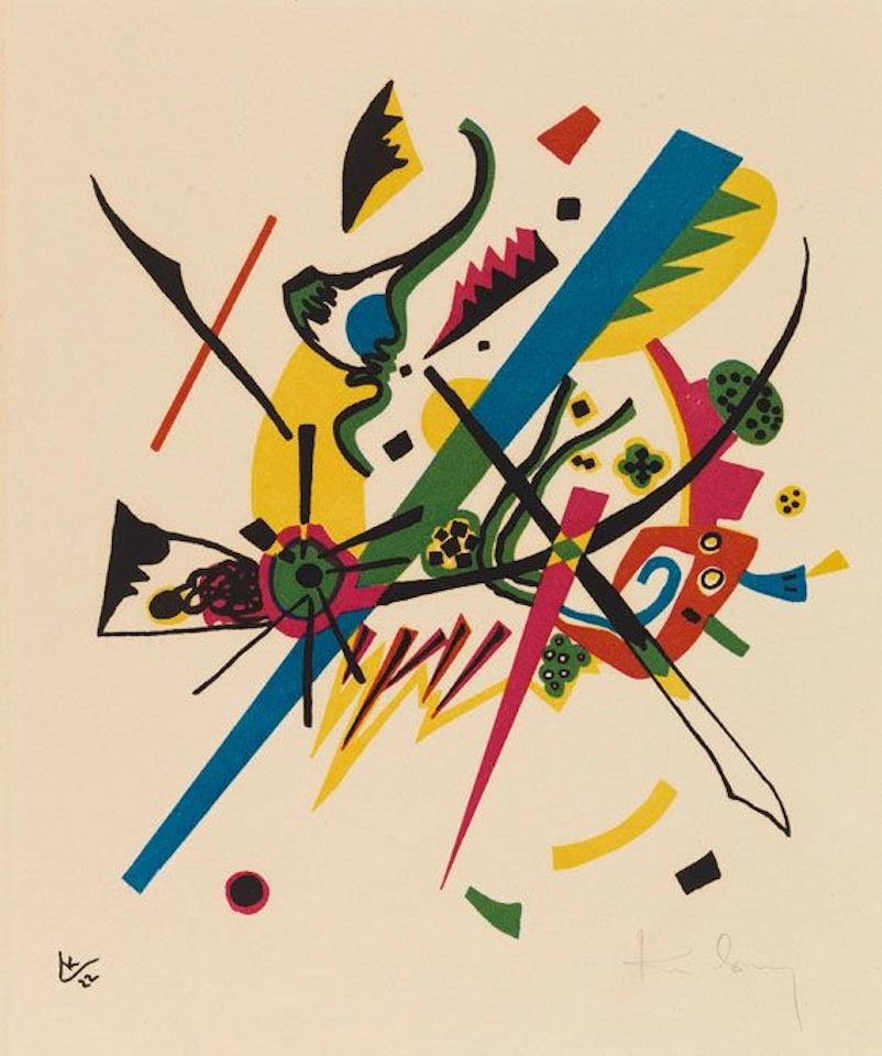 Kleine Welten I by Wassily Kandinsky