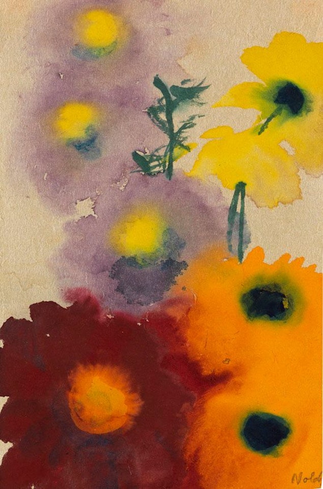 Sommerblumen by Emil Nolde