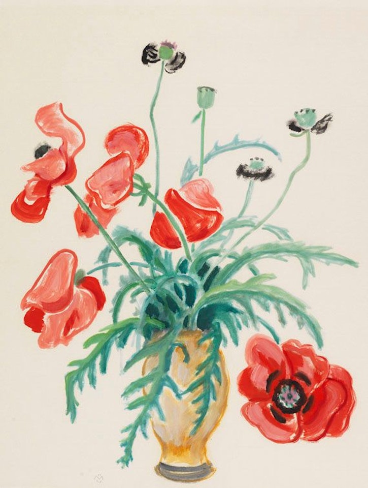 Klatschmohn by Gabriele Münter