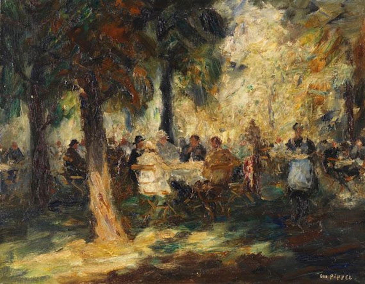 Münchner Wirtsgarten by Otto Pippel