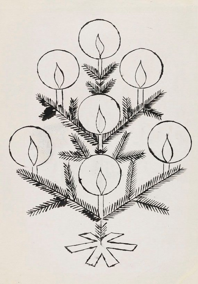 Christmas Tree by Andy Warhol