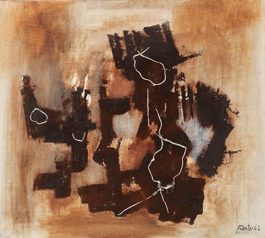 Erdbild I by Fritz Winter