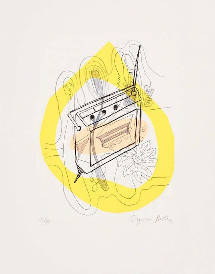 Widder im Vollmond by Sigmar Polke