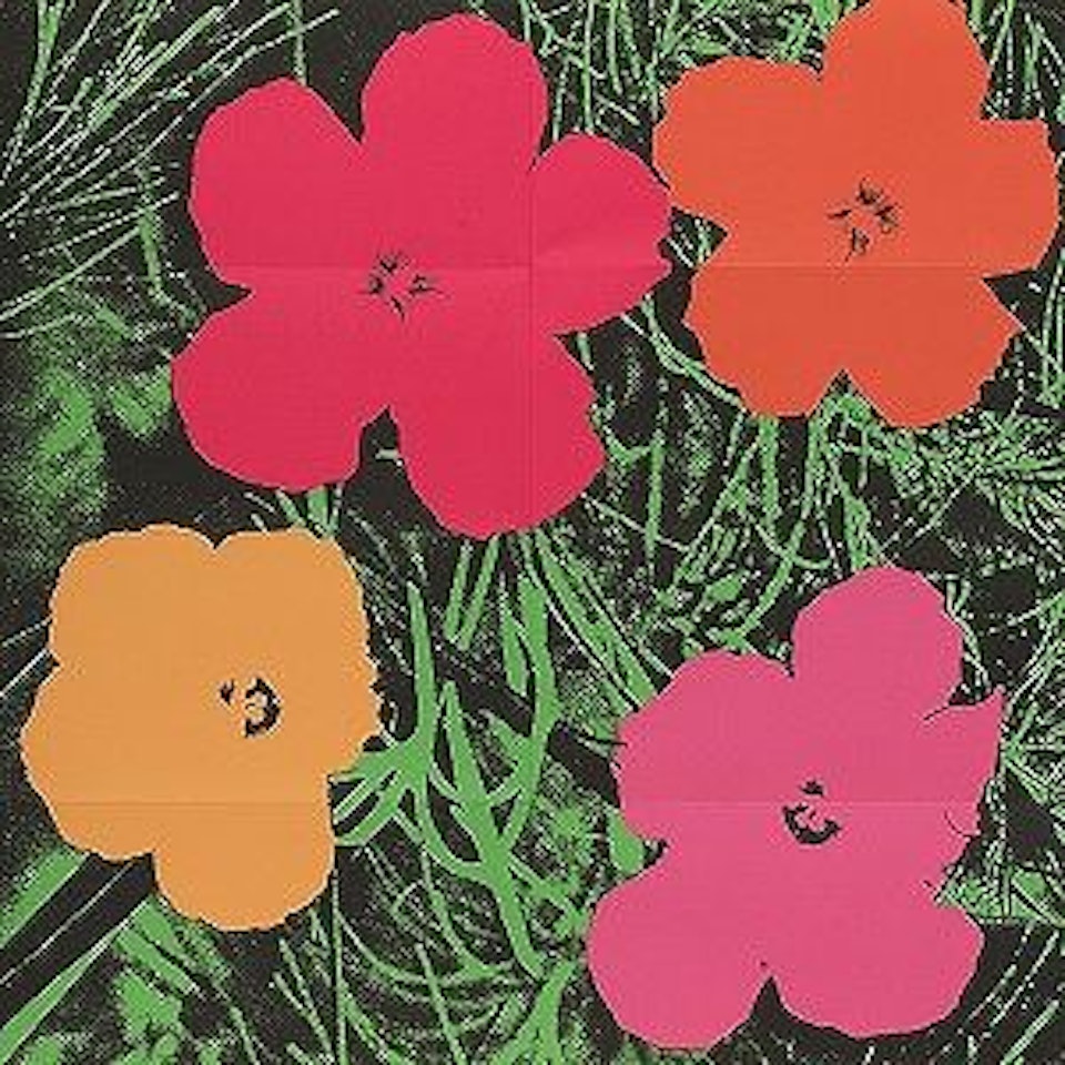 Flowers (Castelli Invitation) by Andy Warhol