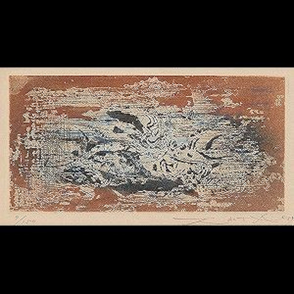 Work (Ågerup 122) by Zao Wou-Ki