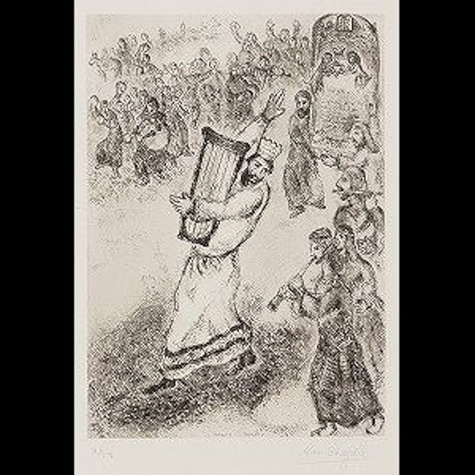 From Bible Series (Cramer 29) by Marc Chagall