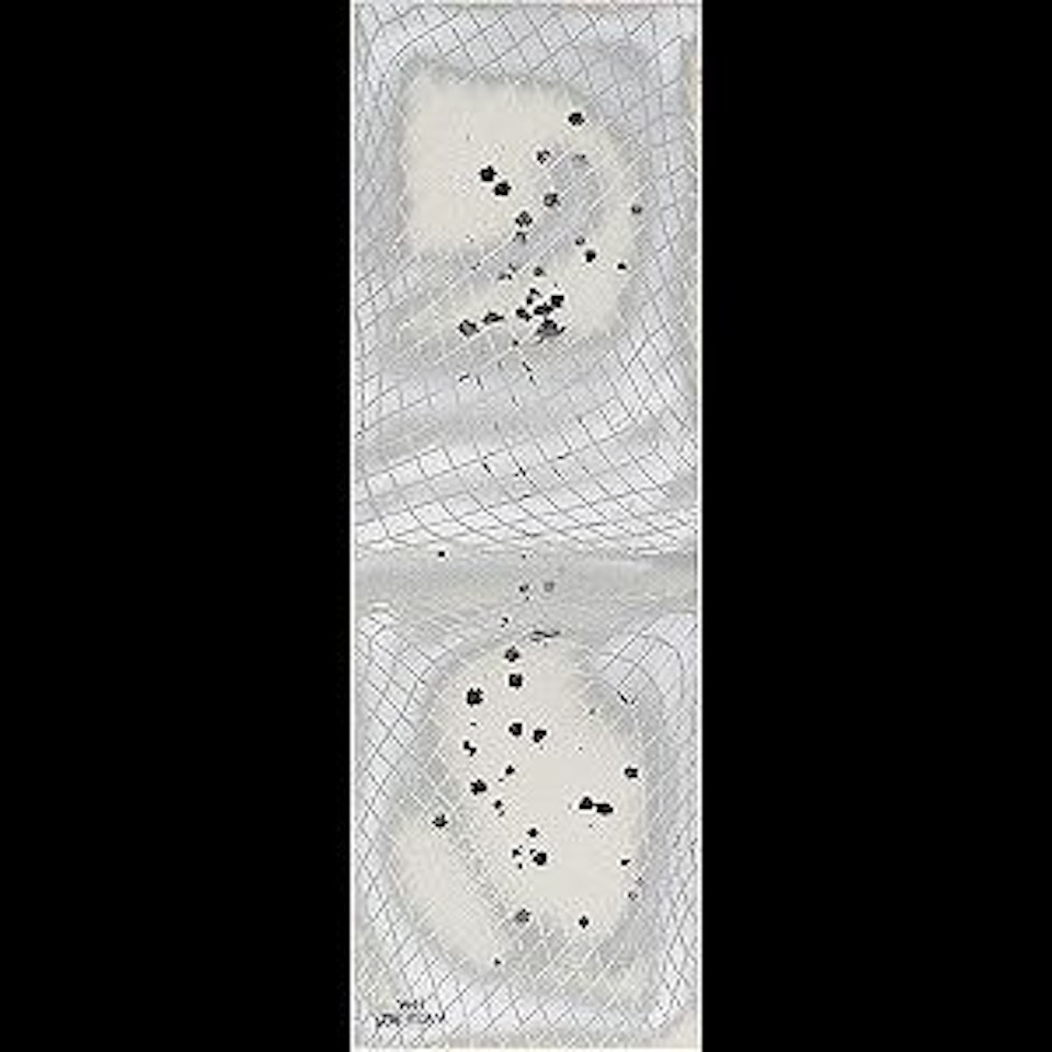Silver Flower by Yayoi Kusama