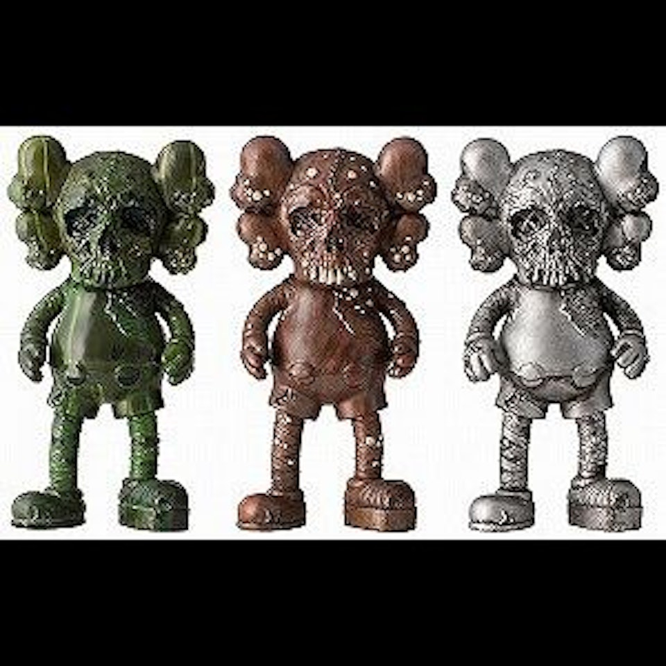 Companion Pushead Version (Green, Bronze, Silver) by Kaws