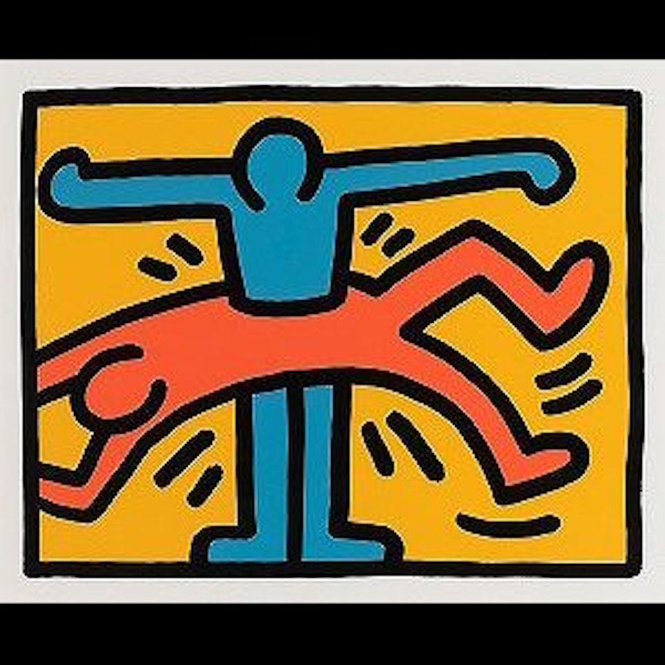 POP SHOP Ⅵ（Littmann p.150） by Keith Haring
