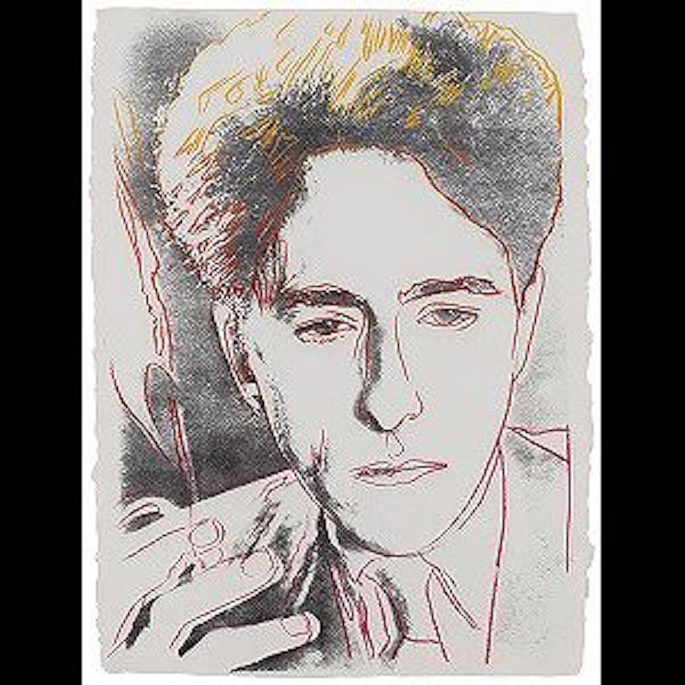 Jean Cocteau (F. & S. Ⅲ.B.15A) by Andy Warhol