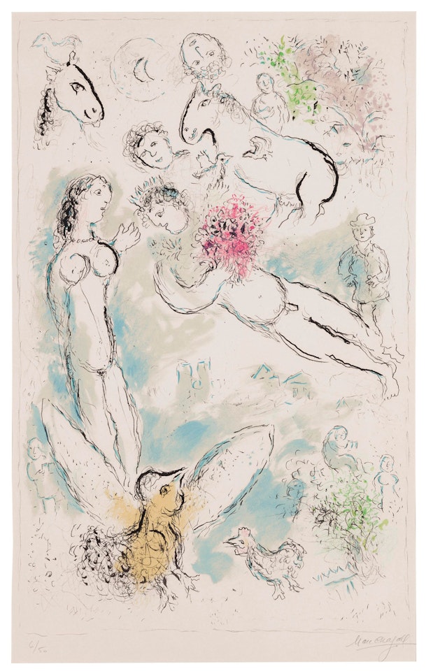 L'Envolée magique by Marc Chagall