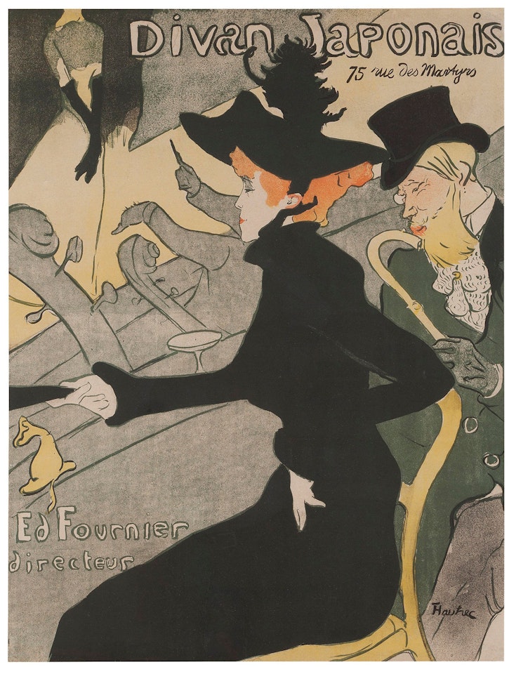 Divan Japonais by Henri de Toulouse-Lautrec