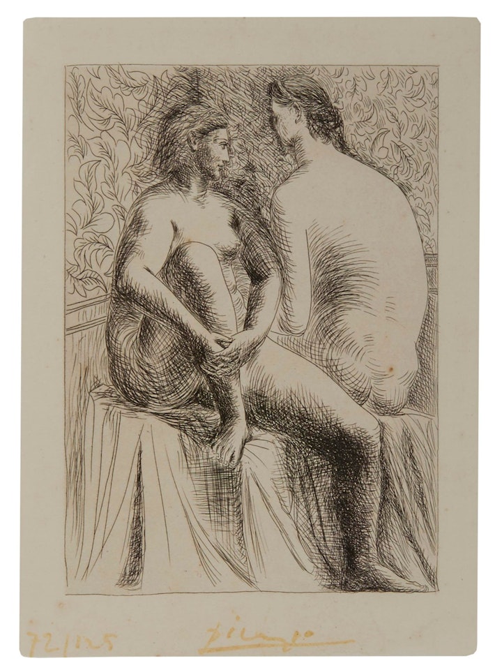 Deux femmes nues by Pablo Picasso