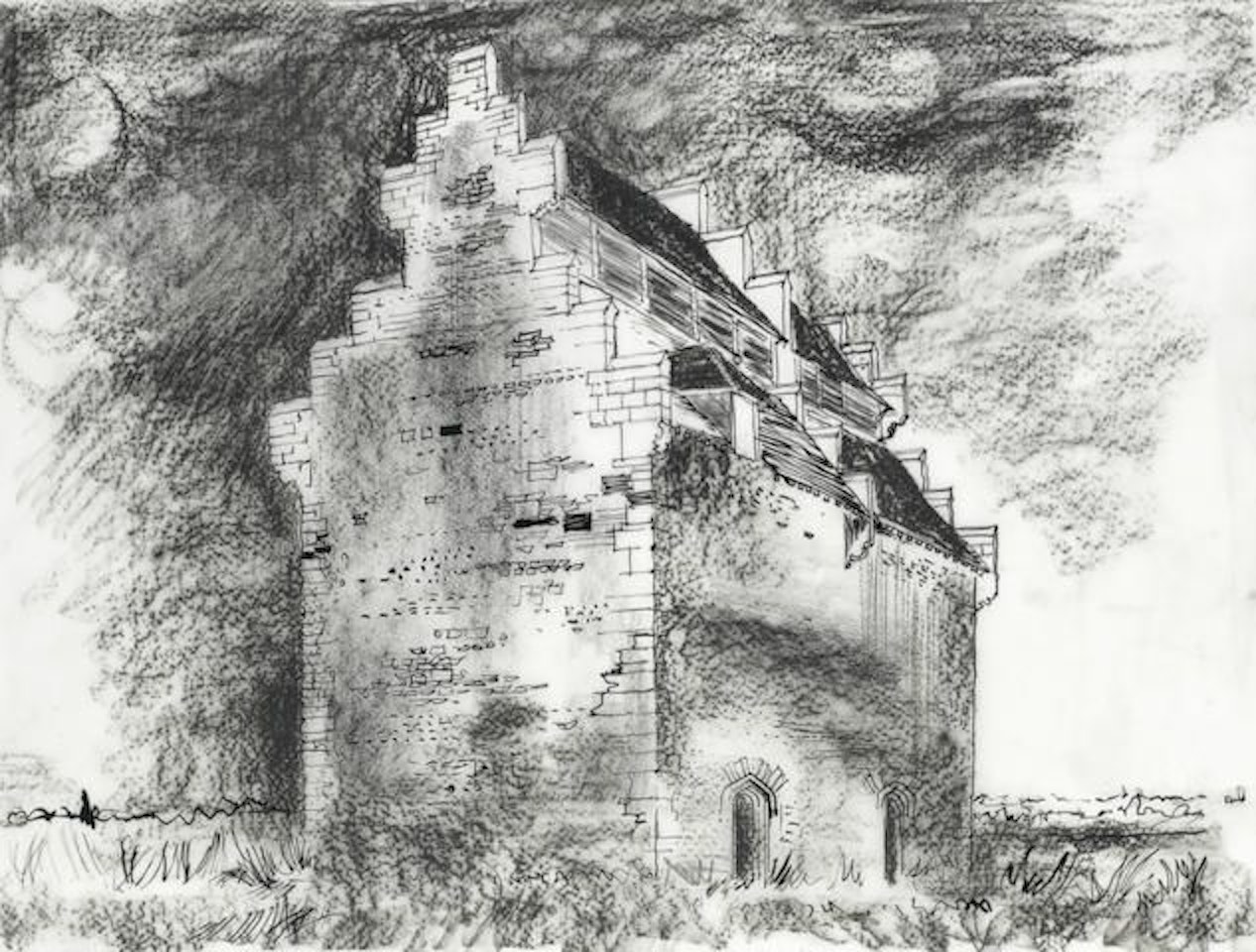 Willington Dovecote, Bedfordshire by John Piper
