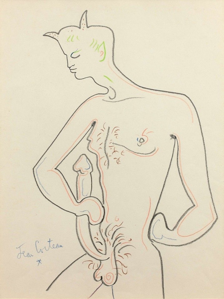 Erotic - Fauna by Jean Cocteau