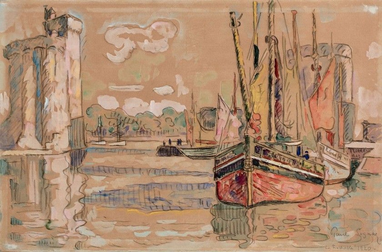 La Rochelle by Paul Signac
