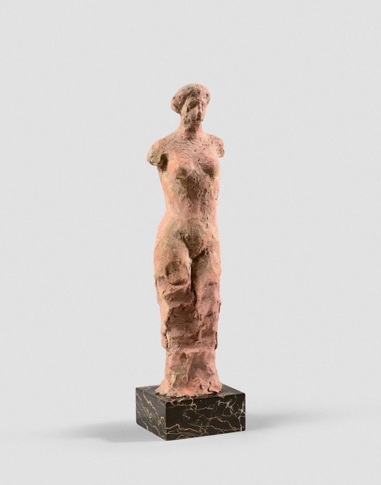 Young Woman or Woman's Chest or Little Nude by Aristide Maillol