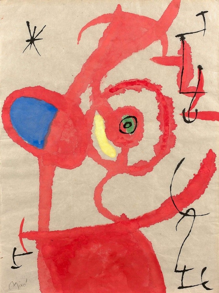 Without title VII by Joan Miró