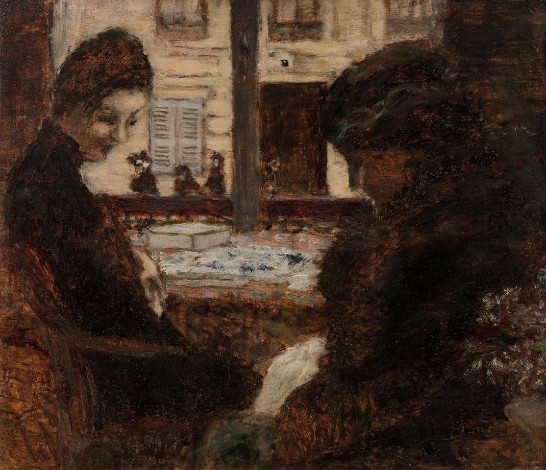 Women at the window or At the embroiderer by Pierre Bonnard