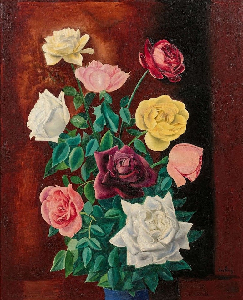 Flowers by Moïse Kisling