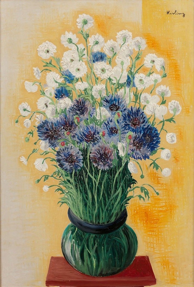 Bunch of blueberries by Moïse Kisling