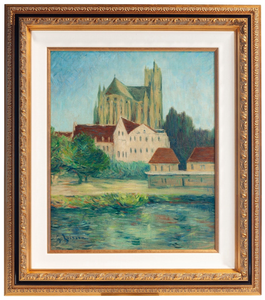 La Cathédrale d'Auxerre by Gustave Loiseau