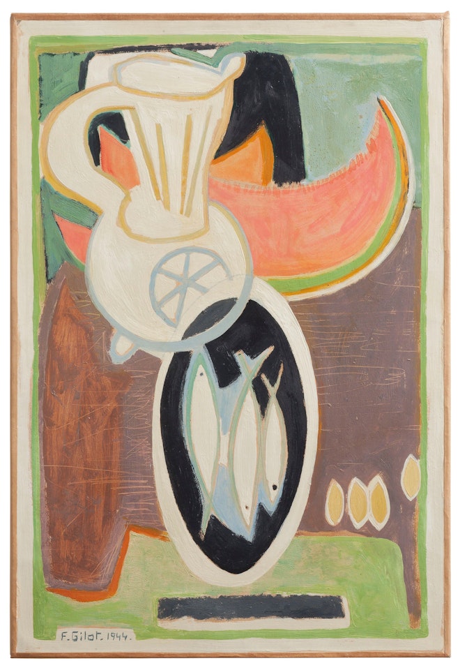 La tranche de pastèque by Françoise Gilot