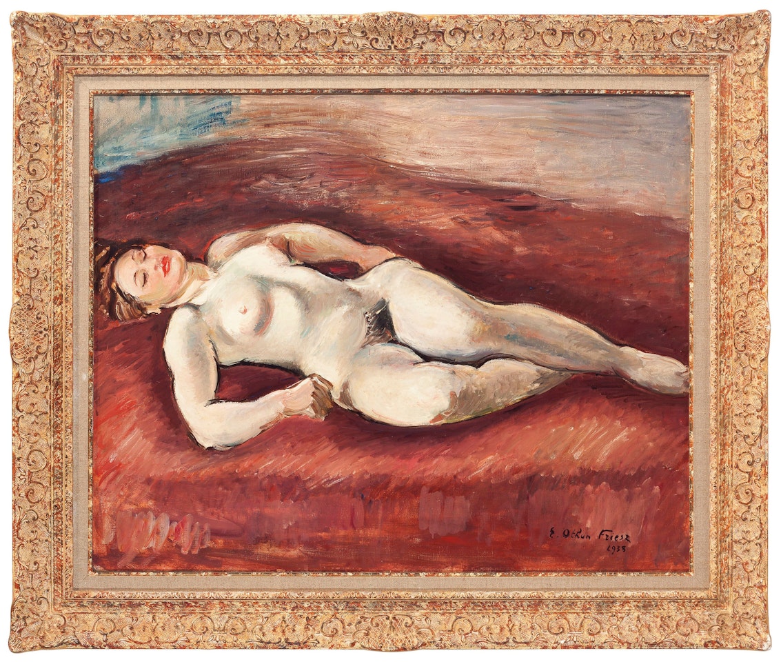 Nu couchée by Othon Friesz