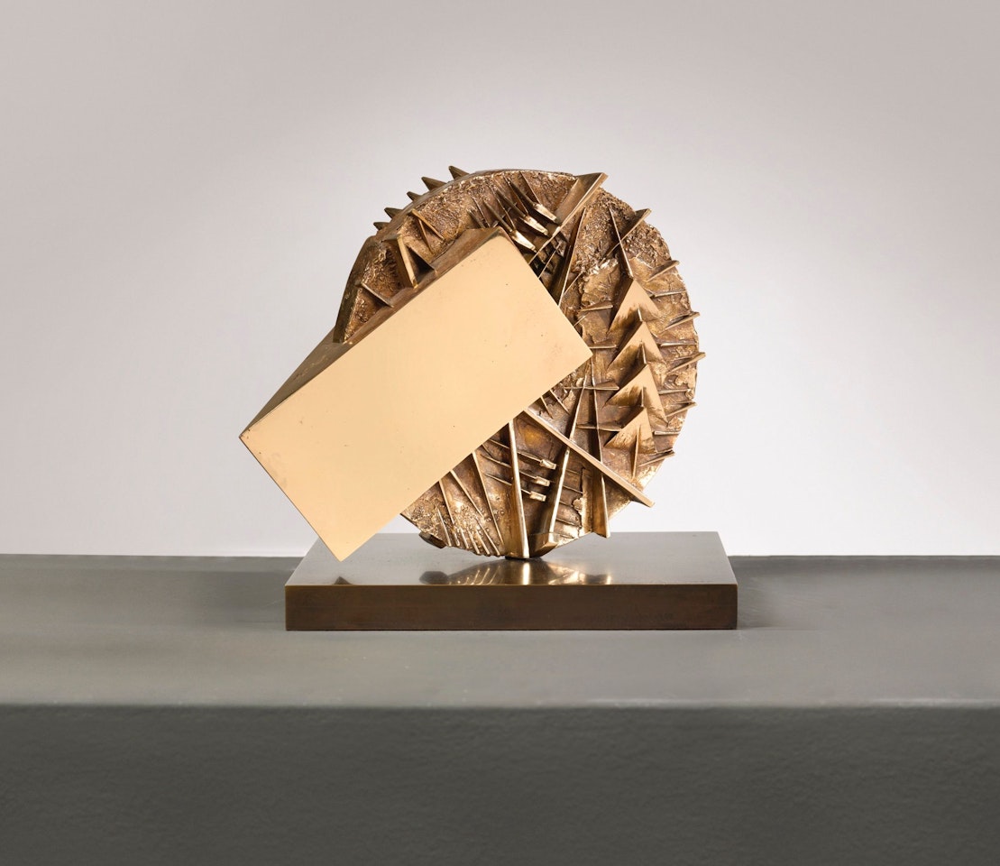 DISCO, STUDIO by Arnaldo Pomodoro