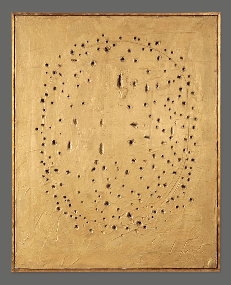 CONCETTO SPAZIALE by Lucio Fontana