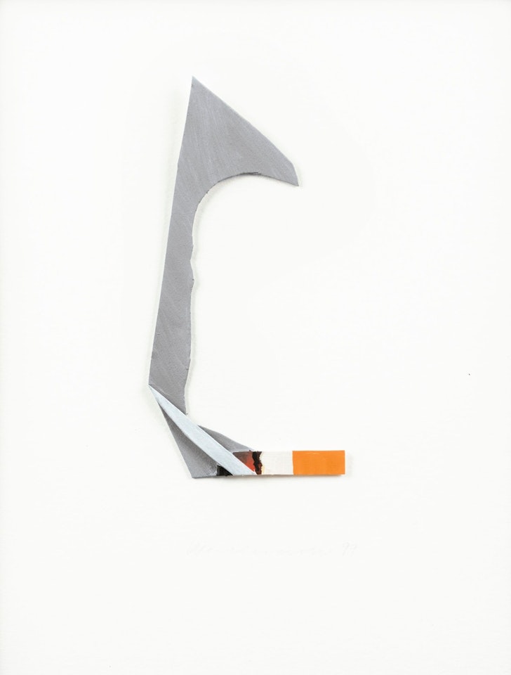 SMOKING CIGARETTE by Tom Wesselmann