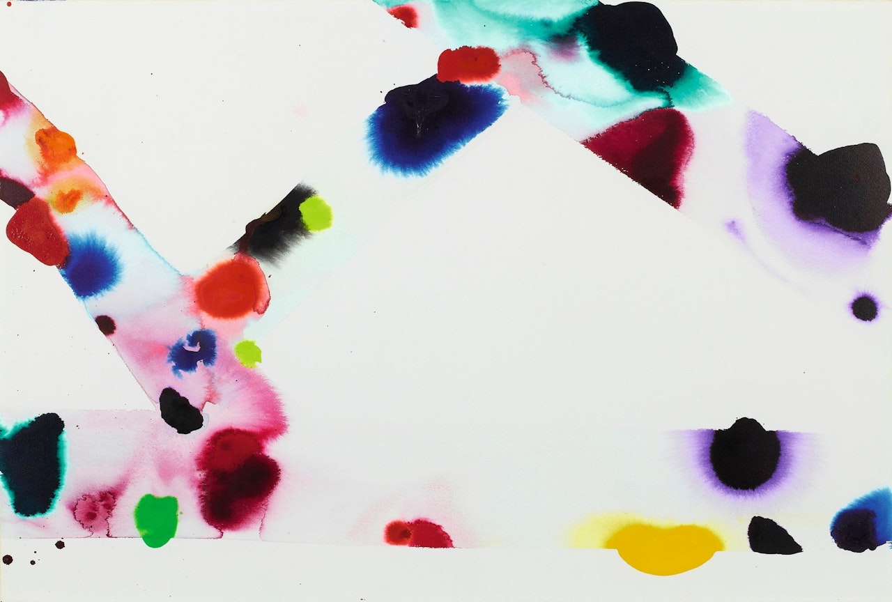 OF CORAL MADE (SF71 - 040) by Sam Francis