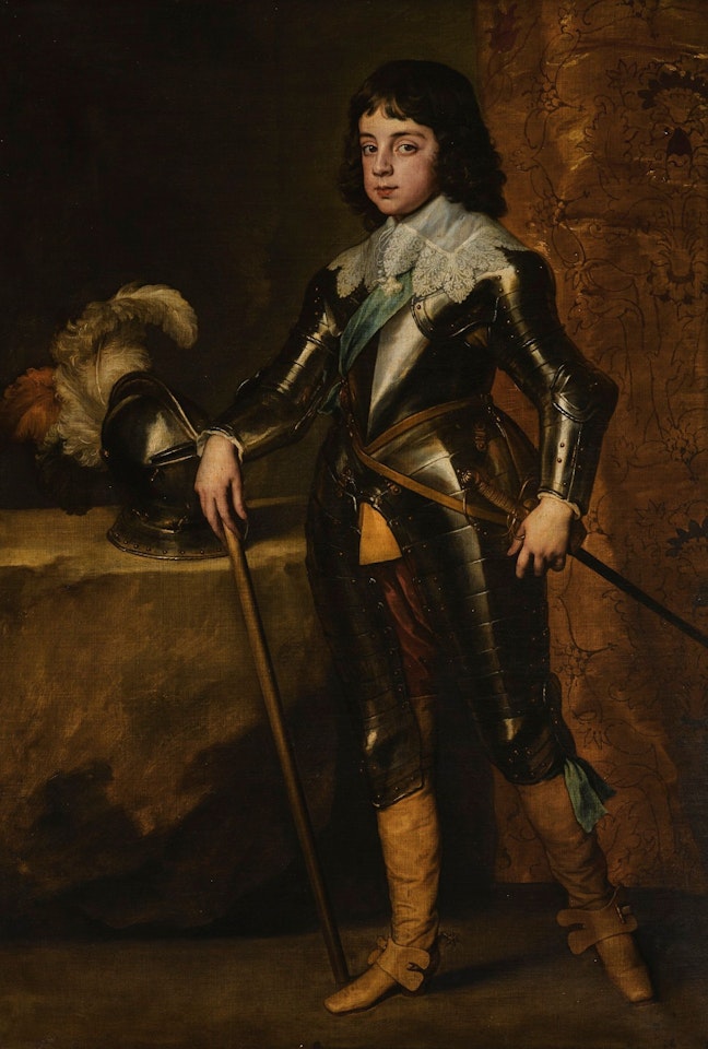 PORTRAIT OF CHARLES II (1630–1685) WHEN PRINCE OF WALES by Anthony van Dyck