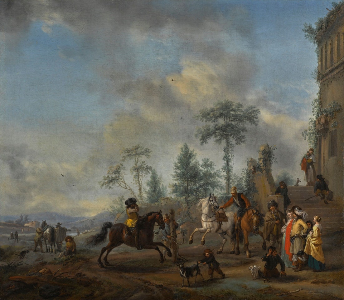 THE RIDING SCHOOL by Philips Wouwerman