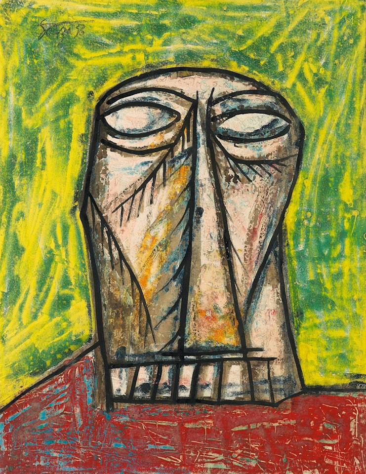 UNTITLED (HEAD) by Francis Newton Souza