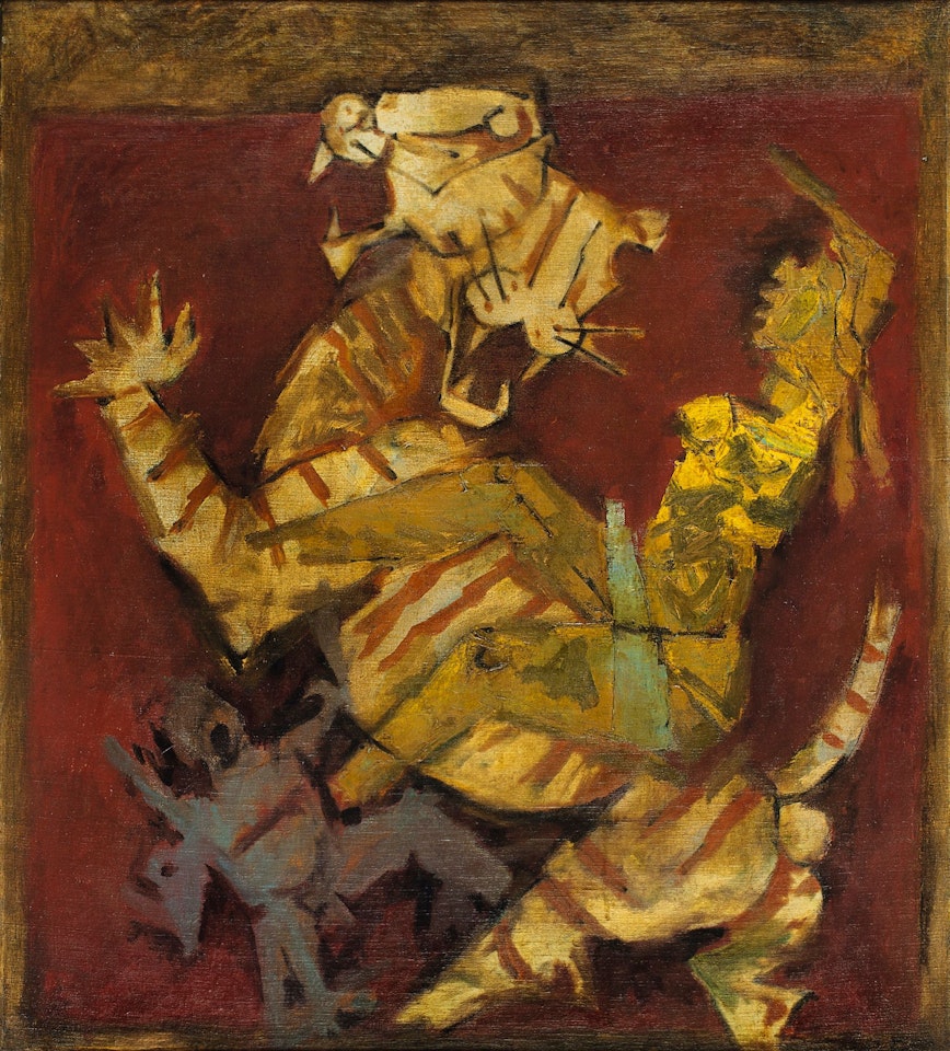 UNTITLED (DURGA) by M.F. Husain