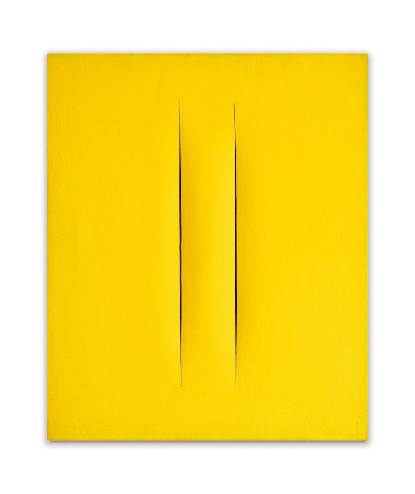 CONCETTO SPAZIALE, ATTESE by Lucio Fontana