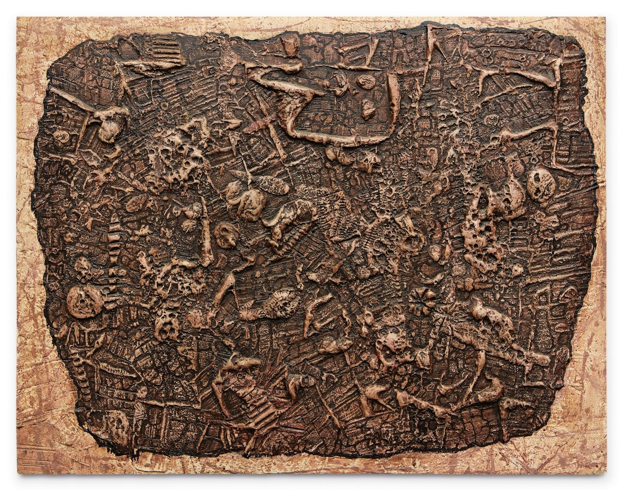 PIERRE AUX FIGURES by Jean Dubuffet