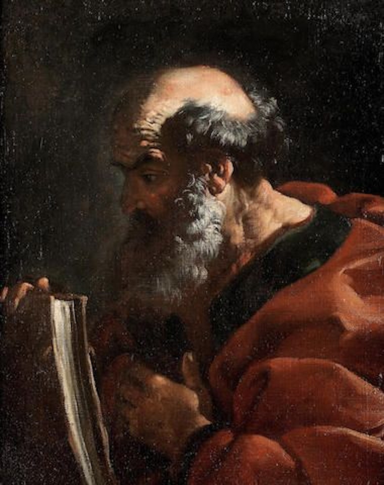 Saint Luke by Neapolitan School