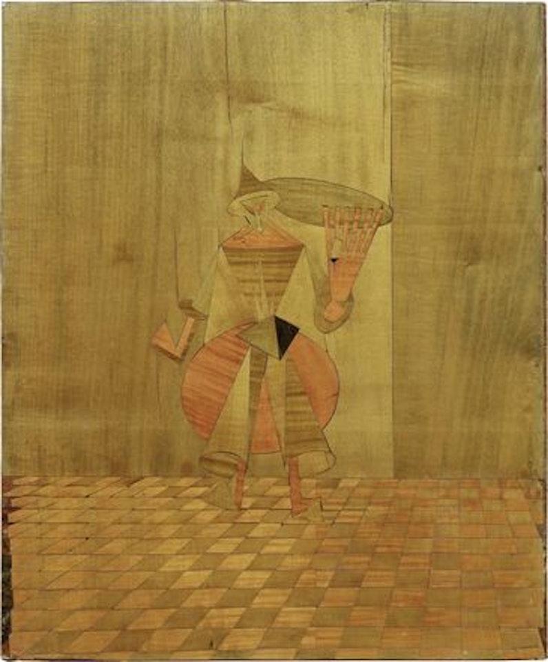 Mandarino cinese (Mandarino con ombrello) by Fortunato Depero