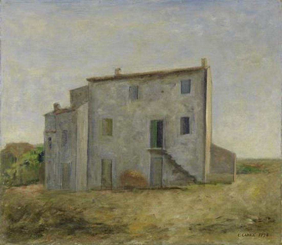Casa colonica by Carlo Carra