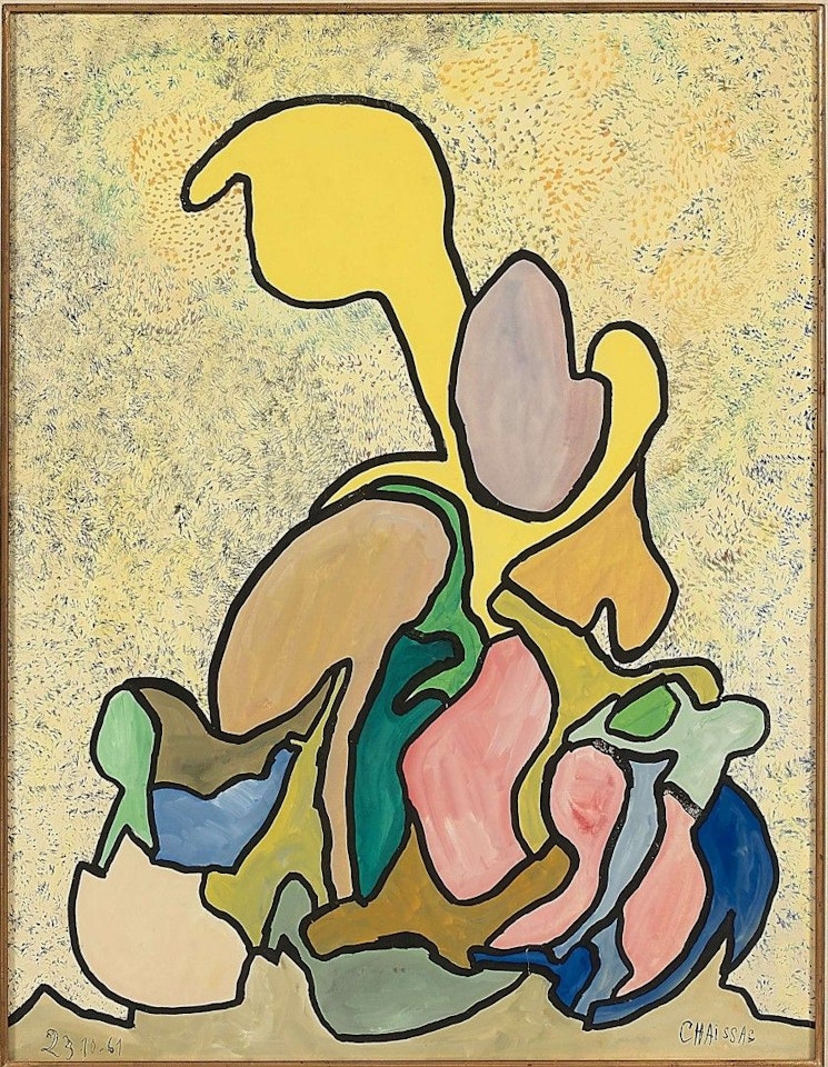 COMPOSITION by Gaston Chaissac
