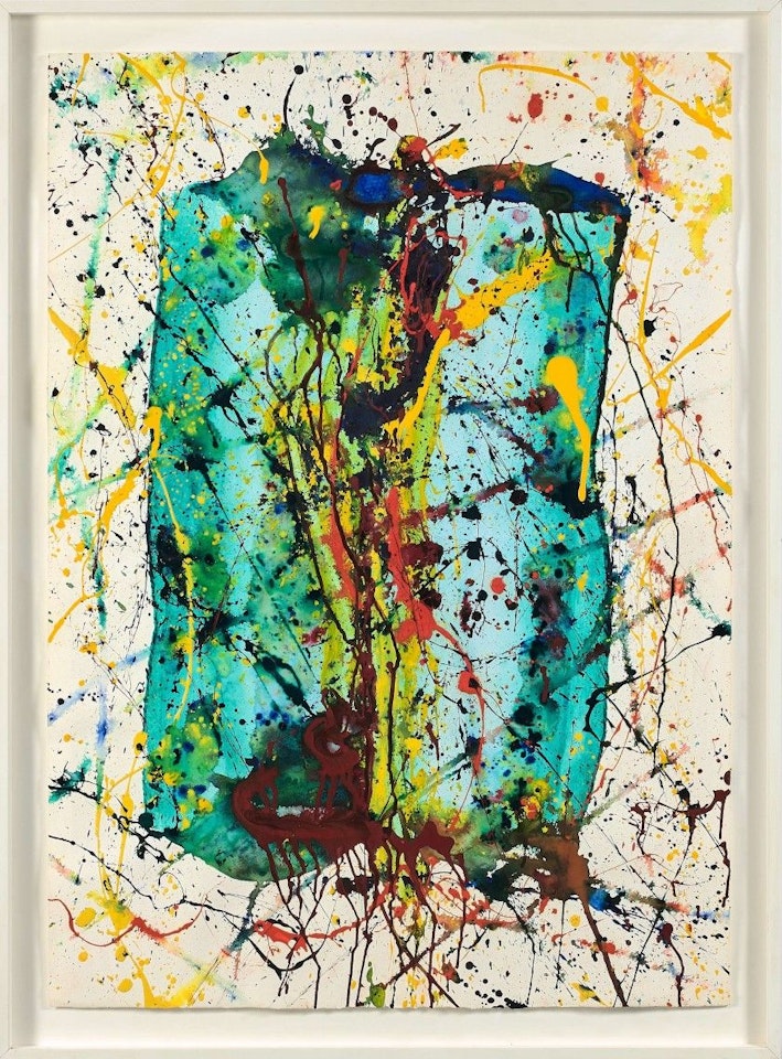 UNTITLED (SF91-76; SF90-903PRS) by Sam Francis