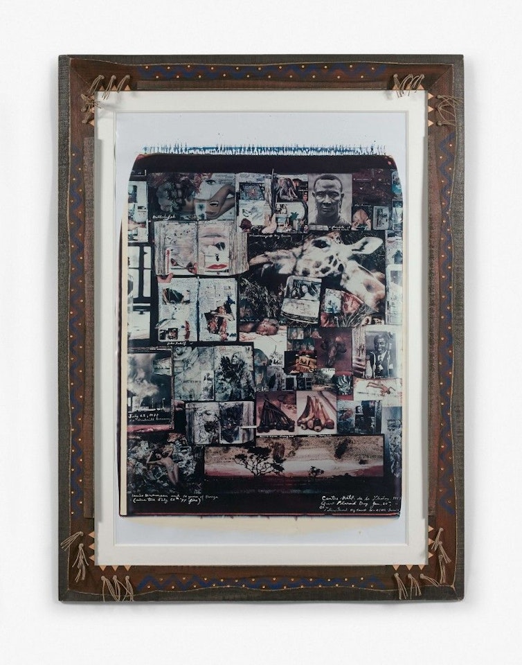 GIANT POLAROID DAY, JAN 20TH 1997 by Peter Beard