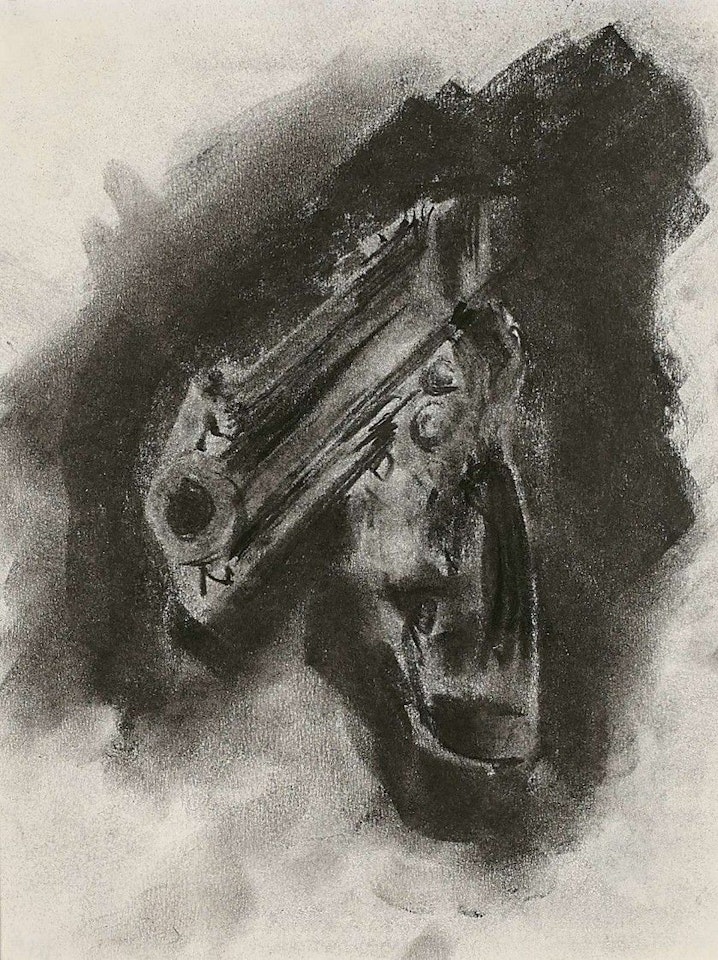 GUN STUDY D-338 by Robert Longo