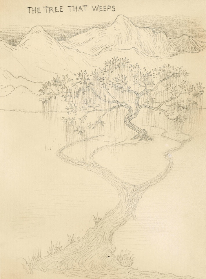 The Tree that Weeps by Edward Coley Burne-Jones