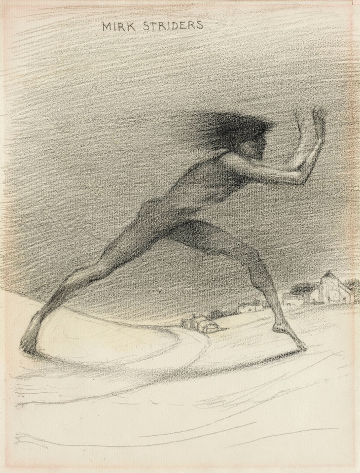 Mirk Striders by Edward Coley Burne-Jones