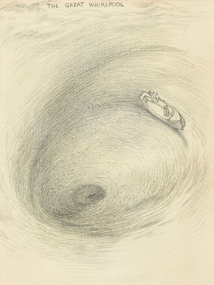 The Great Whirlpool by Edward Coley Burne-Jones