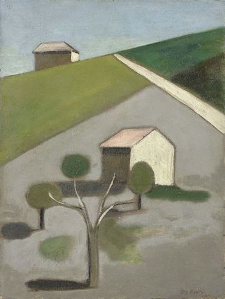 Paesaggio metafisico by Filippo de Pisis